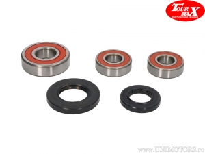 Achterwiel lager en afdichtingsset - Suzuki GSF 1200 / GSF 600 / GSF 650 / GSX 650 / RF 600 / SV 650 - TourMax