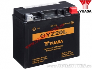 Acumulador - Yuasa GYZ20L 12V 20Ah