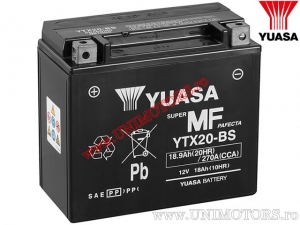 Acumulador - Yuasa YTX20-BS 12V 18.9Ah