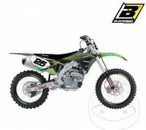 Adesivi carena e copertura - Kawasaki KX 250 F 4T ('17-'19) / Kawasaki KX 250 F 4T ('20) - JM