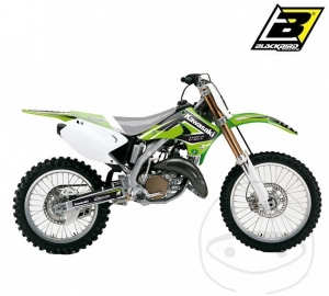 Adesivi carena - Kawasaki KX 125 M ('03-'08) / KX 250 M 2T ('03-'08) - JM