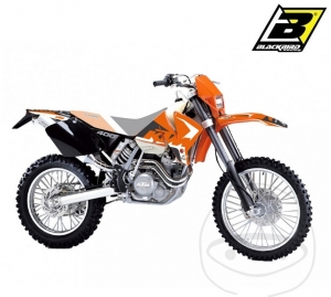 Adesivi carena - KTM EXC 125 / EXC 200 / EXC 250 / EXC 300 / EXC 400 / EXC 520 / EXC 660 / SX 150 / SX 250 / SX 400 - JM