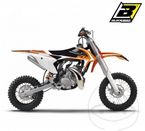 Adesivos de carenagem e capa - KTM SX 50 LC ('16-'21) / SX 50 LC Factory Edition ('21) / SX 50 LC Mini ('17-'18) - JM