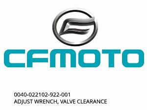 ADJUST WRENCH, VALVE CLEARANCE - 0040-022102-922-001 - CFMOTO