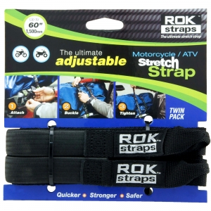 Adjustable ROK Straps, HD 25mm (Black) - Oxford