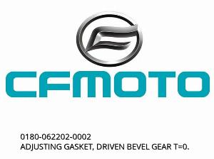 ADJUSTING GASKET, DRIVEN BEVEL GEAR T=0. - 0180-062202-0002 - CFMOTO