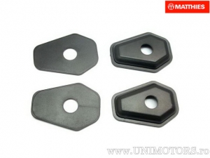 Afstandhouders voor montage knipperlichten - Suzuki DR-Z 400 SM ('05-2'08) /Suzuki DR-Z 400 SMU ('05-'07) / GSF 1200 A Bandit AB