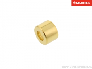 Afstandsschroef Pro Bolt M6 6.00 x 12.00 x 8.50 mm aluminium goud - JM