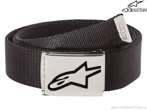 Ageless Web Uhrenarmband (Schwarz/Chrom) - Alpinestars