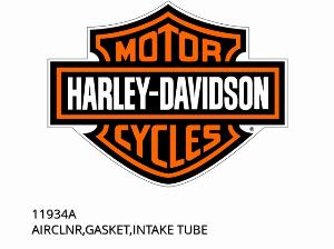 Air Cleaner, Gasket, Intake Tube - 11934A - Harley-Davidson