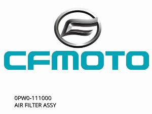 AIR FILTER ASSY - 0PW0-111000 - CFMOTO