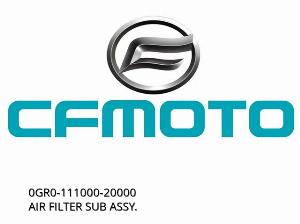 AIR FILTER SUB ASSY. - 0GR0-111000-20000 - CFMOTO