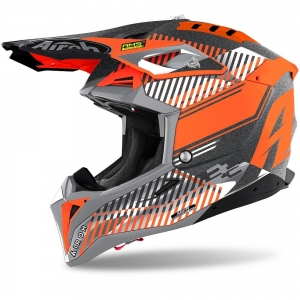 Airoh Aviator 3 Wave helm oranje chroom 2021: Maat - L