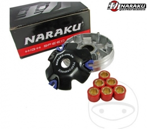 Ajuste do variador com rolos de 5,5 gr Naraku - AGM GMX 450 25 4T ('11-'18) / AGM GMX 450 25 4T One ('05-'15) - JM