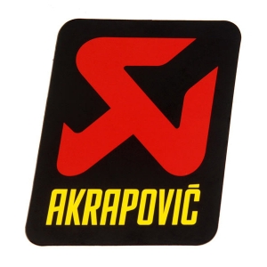 AKRAPOVIC - PROMO - NAKLEJKA PIONOWA 60