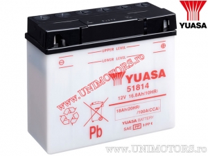 Akumulátor - Yuasa 51814 12V 18Ah