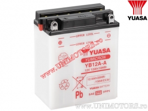 Akumulátor - Yuasa YB12A-A 12V 12Ah