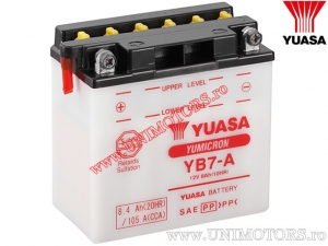 Akumulátor - Yuasa YB7-A 12V 8Ah