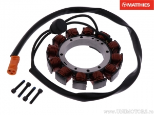 Alternateur stator - Harley Davidson XLH 1100 Sportster / XLH 1200 Sportster / XLH 883 Sportster / XLH 883 Sportster Hugger - JM