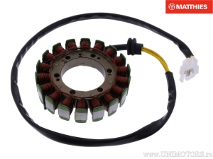 Alternateur stator - Honda NV 400 C Steed VLX ('88-'94) / VT 600 C Shadow ('89-'00) / VT 600 C Shadow Pignon ('88) - JM