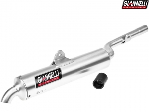 Aluminium Endschalldämpfer - Giannelli Enduro 2-Takt - Yamaha TDR 125 / TDR 125 R ('97-'02)