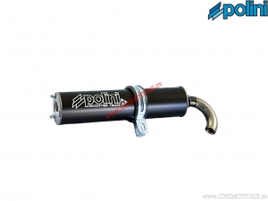 Aluminium geluiddemper (60x330mm) - Aprilia Amico 50 / Gilera DNA 50 / Peugeot Ludix 50 / Yamaha Aerox 50 2T H2O - Polini