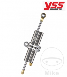 Ammortizzatore di sterzo 78 mm morsetto in platino A YSS - Honda CB 500 / CB 650 / Kawasaki Ninja 300 / ZZR 1400 / Yamaha YZF-R7