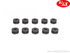 Ammortizzatore in gomma (set di 10 pezzi) - Honda CBF 1000 / NSA 700 / ST 1300 / VT 1100 / VT 750 / VTX 1300 / VTX 1800 - TourMa