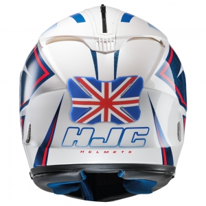 Amortecedor de capacete de motocicleta Union Jack - Oxford