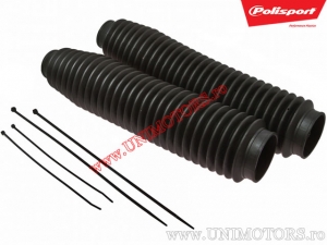 Amortecedor de garfo de motocicleta 350x41mm (preto) - Polisport