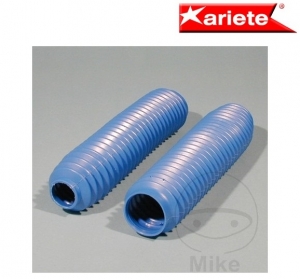 Amortecedores de garfo dianteiro de motocicleta Ariete 330 x 38 mm, cor azul - JM