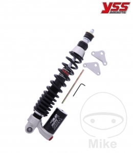 Amortiguador trasero telescópico YSS - Longitud: 380mm - Vespa Primavera 125 3V ie IGET ABS / Primavera 150 3V ie IGET ABS / Sp