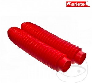 Amortiguadores de horquilla delantera profesionales Ariete 350 x 40 mm rojos - JM