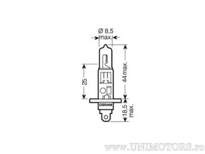 Ampoule H1 P14.5s TRUCKSTAR PRO 24V 70W - Osram