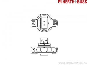 Ampoule PSY19W PG20/1 12V 19W - Herth+Buss