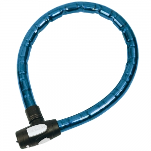 Antirrobo de motocicleta de acero 1.4 m x 25 mm (Azul) - Oxford