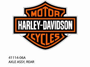 ASSALE ASSY, POSTERIORE - 41114-06A - Harley-Davidson