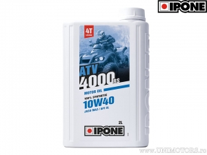 ATV 4000 RS 10W40 4T 2L Engine Oil - Ipone