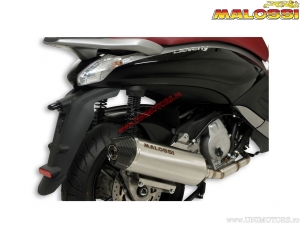 Auspuffanlage RX schwarz (3215157.K0) - homologiert - Piaggio Beverly ST 350i H2O 4T E3 '12-'16 (EU-homologiert) - Malossi