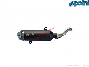 Auspuffrohr (190.0064) - homologiert - MBK Evolis ABS 250i H2O 4T E3 ('14-'16) / Yamaha X-Max 250i H2O 4T E3 ('07-'09) - Polini