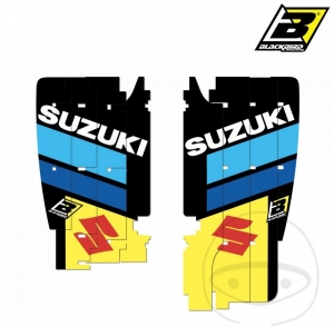 Autocolante de lâminas do radiador - Suzuki RM-Z 250 ('10-'18) - JM