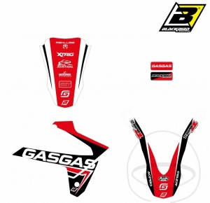 Autocollants de carénage - Gas Gas EC 125 ('07-'09) / EC 250 ('07-'09) / EC 300 ('07-'09) / EC 450 FSR ('08-'11) - JM