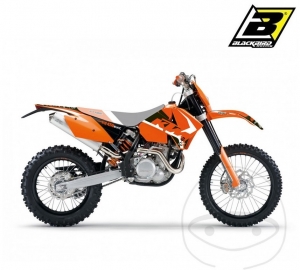 Autocollants de carénage - KTM EXC 125 / EXC 200 / EXC 250 / EXC 300 / EXC 400 / EXC 450 / SX 125 / SX 150 / SX 250 - JM