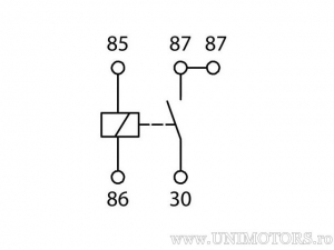 Auxiliary Relay - BMW R 100 CS / R 100 RS / R 100 RT / R 100 S / R 100 T / R 60 / R 75 / R 80 / R 80 RT - Bosch