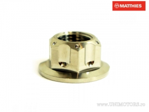 Axle nut M18 x 1.50 mm x 27 mm stainless steel A4 - BMW HP4 1000 ABS / Yamaha FJR 1300 A ABS / Honda CB 1000 F Super Four - JM