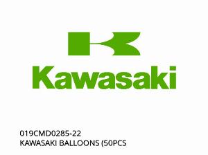 Ballons Kawasaki (50 pièces - 019CMD0285-22 - Kawasaki)