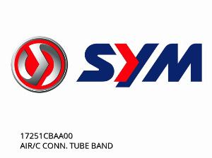 BANDE DE TUBE DE CONNEXION D'AIR/C - 17251CBAA00 - SYM