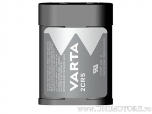 Batería 2CR5 de litio 6V 1600mAh blister - Varta