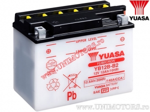 Batería - Yuasa YB12B-B2 12V 12Ah