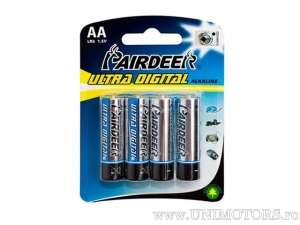 Baterie AA Alkaline Ultra Digital 1.5V blister set 4buc - Pairdeer